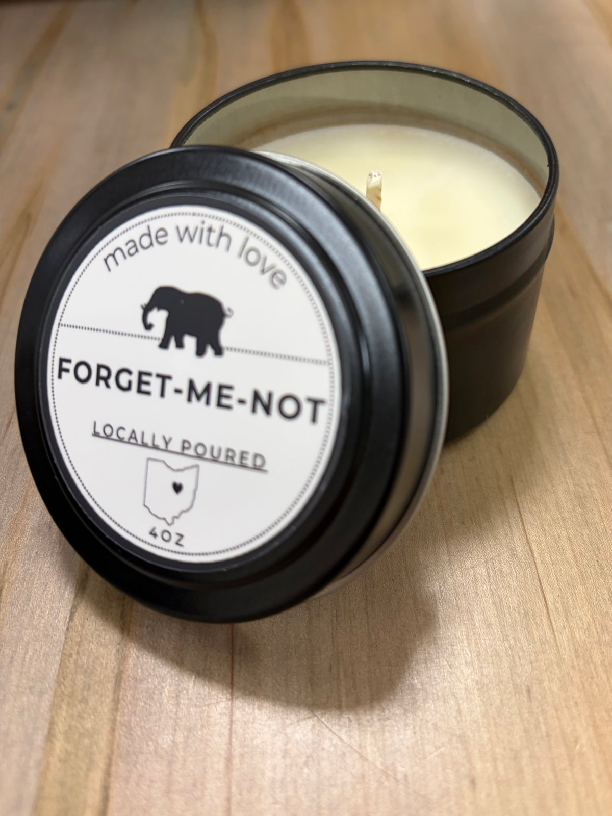 Candle: Forget-Me-Not