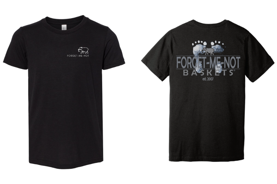 Forget-Me-Not Baskets T-shirt Collection