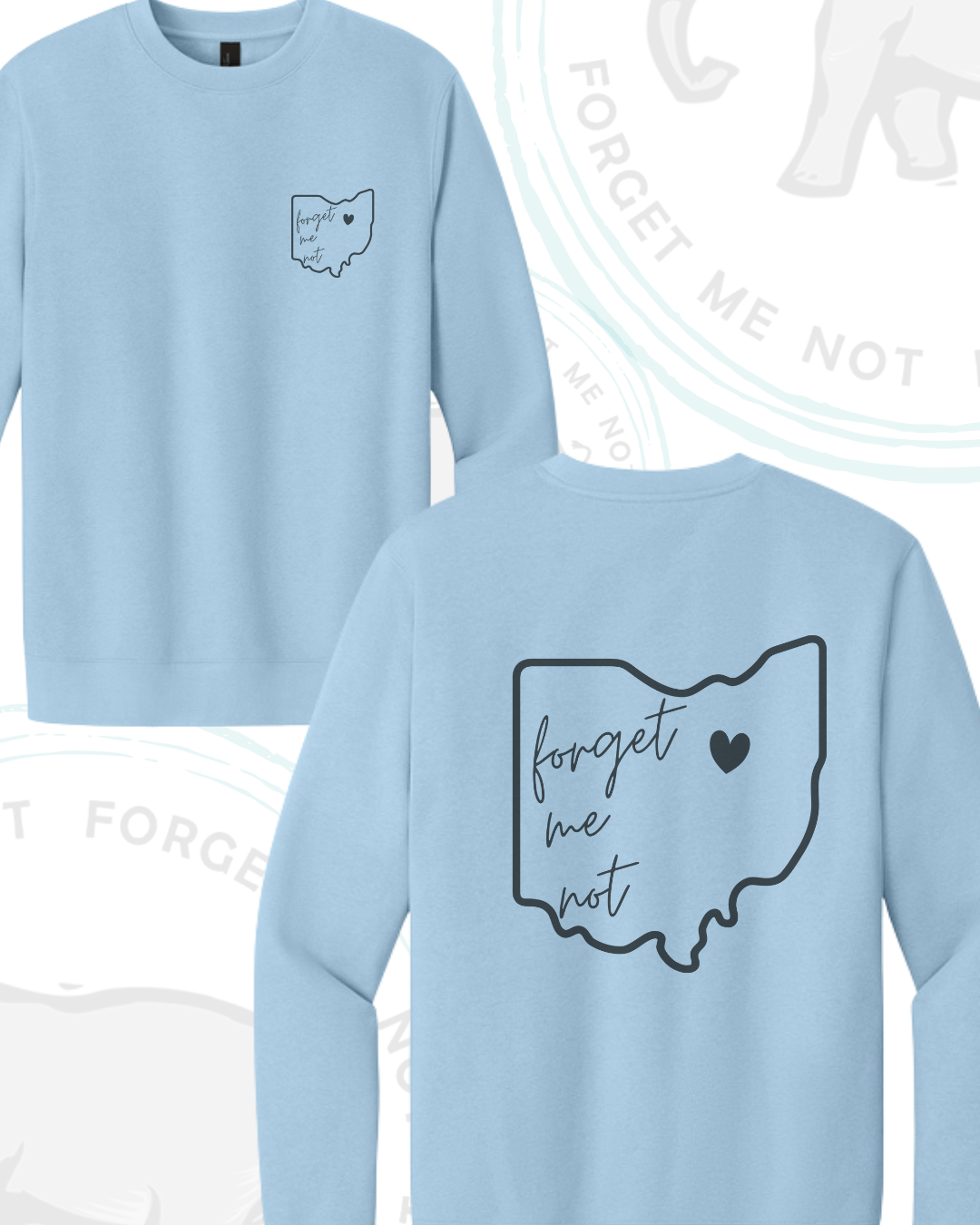 Forget-Me-Not Crew Sweatshirt