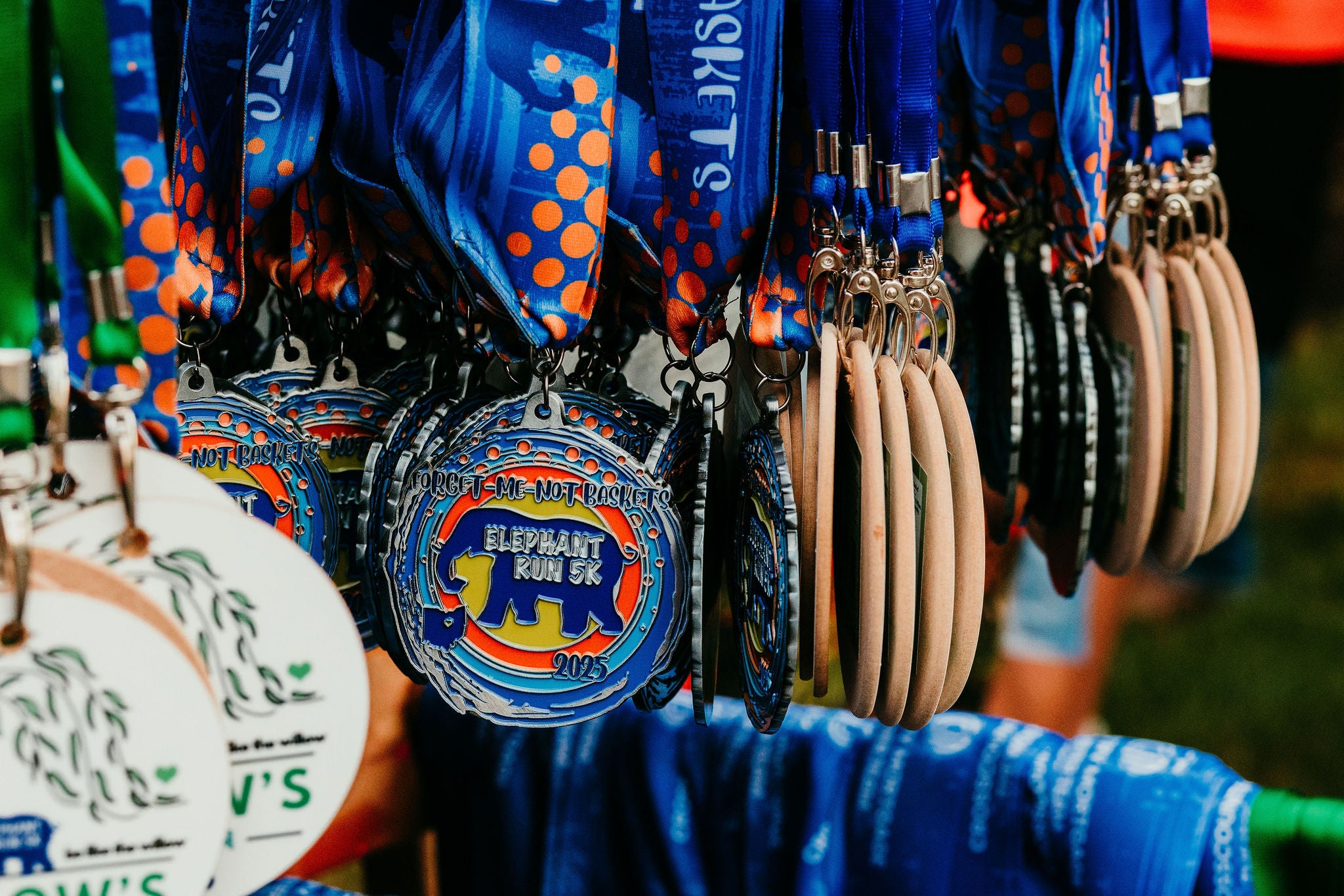 Elephant Run Race Medal 2025 – Forget-Me-Not Baskets, Inc.