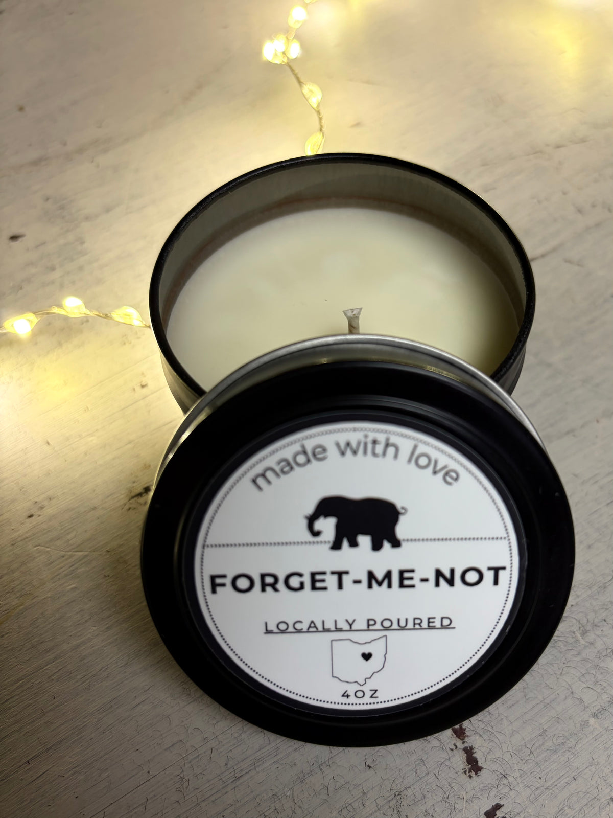 Candle: Forget-Me-Not