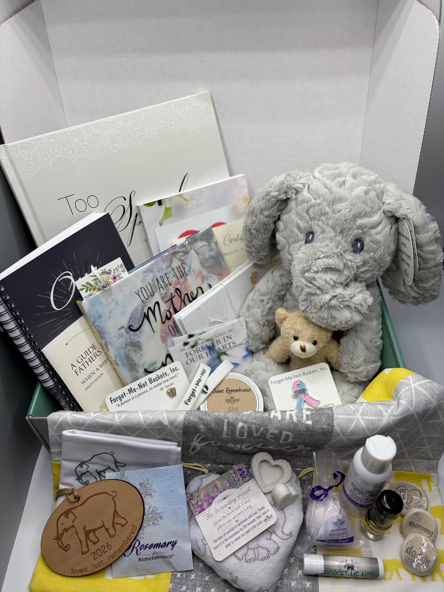 Large Forget-Me-Not Basket just for Mom