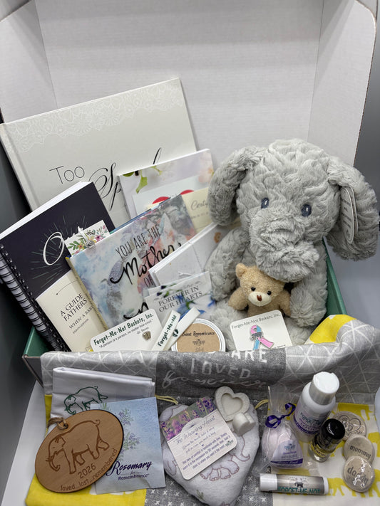 Large Forget-Me-Not Basket just for Mom