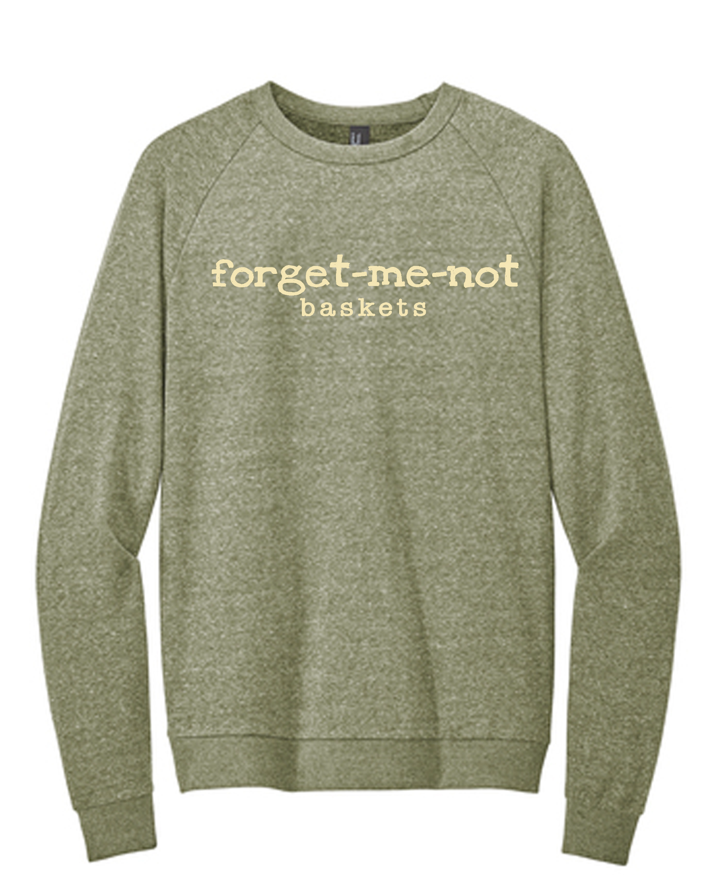 Crewneck Sweatshirt - Heather Military Green