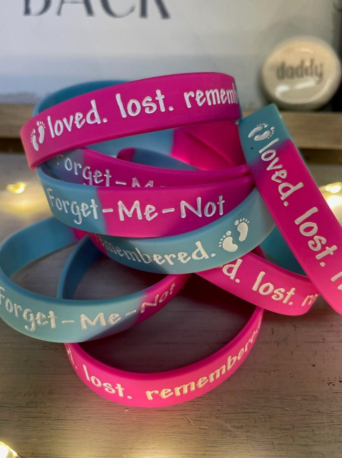 Forget-Me-Not Wristband